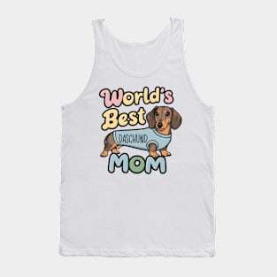 World's Best Corgi Mom Dog Owner Tank Top